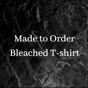Bleached shirt